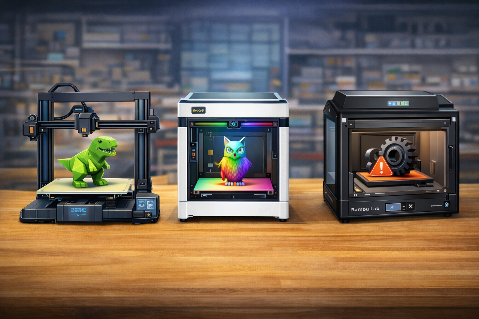 3Dプリンターの比較